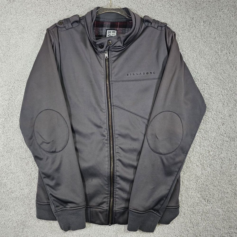 VTG Billabong Men's Jacket Cyber Y2K Retro Surfer Skate Size M - Picture 1 of 8